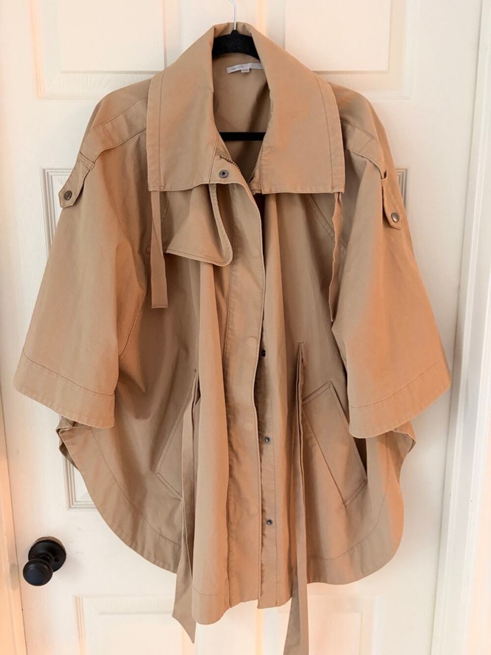 Gap Cape Style Trench Jacket in Camel